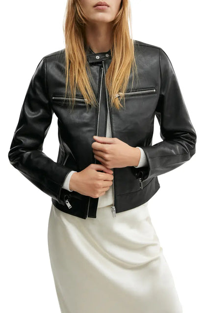 Campera de cuero MChic