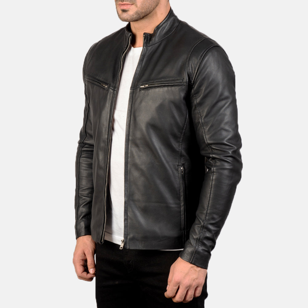 Campera de cuero Biker Ionic